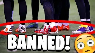 10 Banned Cleats In The NFL