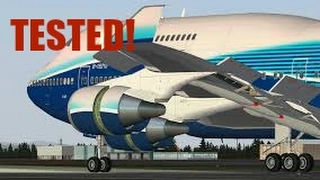 How Much Runway Does A 747 Need To Take Off In FSX?!?! #TESTED!