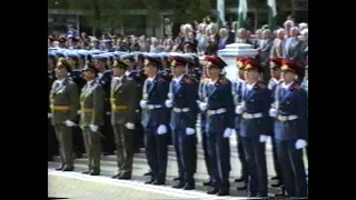 Филм-репортаж за участието на ВВТУ "Тодор Каблешков" - София в Гергьовденския парад през 1997 г.