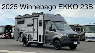 The New 2025 Winnebago EKKO 23B