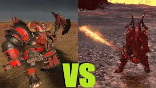 Красные Мокрушники vs Адское войско: Total War Warhammer 3. Immortal Empires. тесты юнитов v 2.1.2