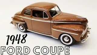 1948 Ford Coupe By Revell 1:25 Scale is complete!!