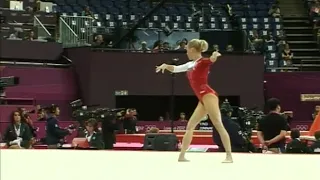 Ksenia Afanasyeva (RUS) Floor Team Qualifications 2012 London Olympic Games