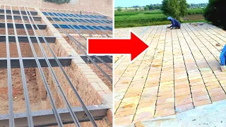 Roof Construction Technique Step by Step for Building Manual Roofs | छत निर्माण तकनीक