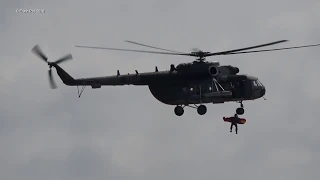 Texel Leaseweb Airshow 2018 Mil Mi 171 Hippo & MI-24 Hind Czech Air Force Display 4-8-2018