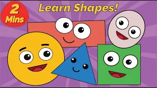 Shapes Song for Kids | Fun Rhymes to Learn Shapes