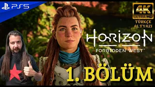 YENİ DÜNYA'NIN DEHŞETİ | HORIZON FORBIDDEN WEST (PS5) 4K 60FPS HDR Türkçe Bölüm 1