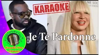 [Karaoke] Je Te Pardonne (pilule Bleue)- Maitre Gims ft Sia- Karaoke Now