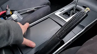 Mazda 6 (2007) radio removal and AUX cable install plug and play