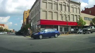 Driving around Downtown Sandusky, Ohio