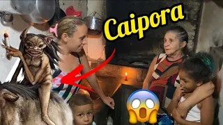 ENCONTRAMOS A CAIPORA NA MATA 😱