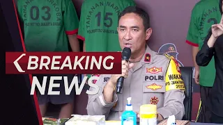 BREAKING NEWS - Polres Metro Jakarta Barat Rilis Kasus Narkoba Jenis Sabu Seberat 110 Kg