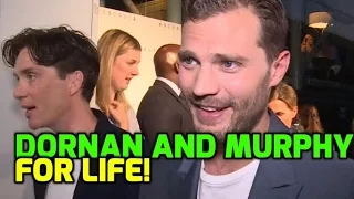 Jamie Dornan will be friends with Cillian Murphy "for life"