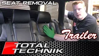 TRAILER - How to remove Front and Rear Seats - Audi A6 S6 RS6 (C5) - 1997-2005 - COMPLETE PROJECT