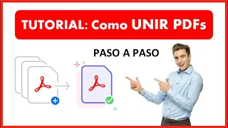 Como UNIR DOS o más archivos PDF en uno solo 2024 ✅ JUNTAR PDFs en UNO