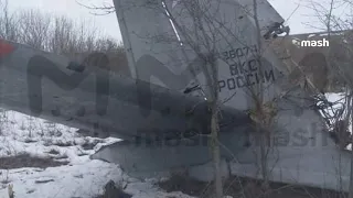 Упавший российский Ан-26 в Воронежской области