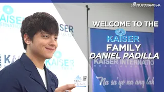 Let's Welcome Kaiser's New Brand Ambassador Daniel Padilla | Kaiser International Healthgroup Inc