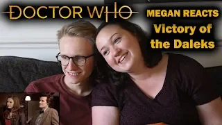 MEGAN REACTS - Doctor Who - Victory of the Daleks (Live Reaction)