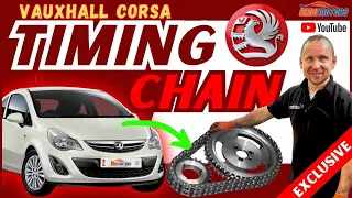 How to Replace the Timing Chain on Vauxhall (Opel) Corsa 2012 | Step-by-Step Guide 👍💥👨‍🔧