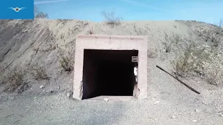 Abandoned Prison and Mines Eagle Mountain Ghost Town Drone