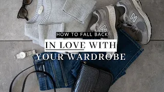 How to fall back in love with your wardrobe | Closet spring clean & reorganising