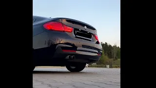 BMW 430i stock sound 2.0 252hp m preformance