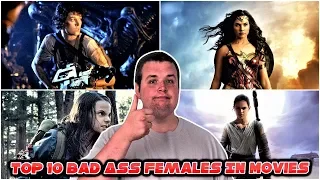 Top 10 Bad Ass Females in Movies - International Women's Day 2019 - Captain Marvel