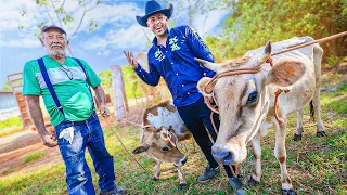 COMPREI UMA VACA PARA O DONO DO SKYLINE ABANDONADO