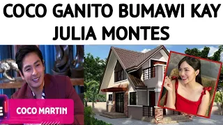 COCO MARTIN GANITO BUMAWI SA MISIS NA SI JULIA MONTES!