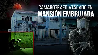 Camarógrafo Atacado en Mansión Embrujada