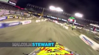 GoPro HD: Jason Anderson and Malcolm Stewart Battle 2014 Monster Energy Supercross from Anaheim 3