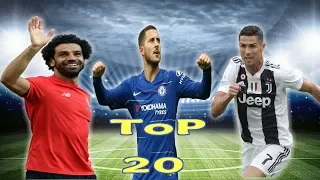 Top 20 Goalscorers in Football 2017/2018