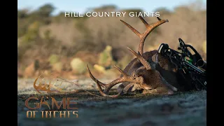 TWO TEXAS WHITETAILS On One Hunt  Game Of Inches | Season 3 "Hill Country Giants"