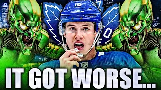 MITCH MARNER JUST MADE IT SO MUCH WORSE… (TERRIBLE INTERVIEW QUOTE) Toronto Maple Leafs News