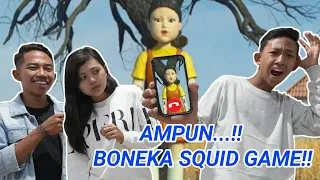 GAWAT! SAPUTRA DI VIDEO CALL BONEKA SQUID GAME MALAM MALAM😱 | Mikael TubeHD