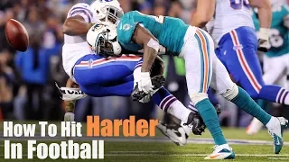 How To Hit Harder In Football | Overtime Athletes