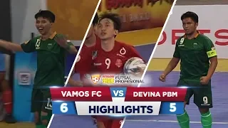 VAMOS FC VS DEVINA PBM (FT: 6 - 5) - EXTRAJOSS FUTSAL PROFESIONAL HIGHLIGHTS