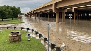 Dallas, Texas flash flooding: High water along White Rock Creek