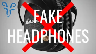 FAKE Marshall Monitor Bluetooth Headphones: how to spot them