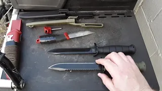 Glock field knife VS Bundeswehr MI220.