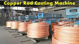 How to Produce Copper Rod from MillBerry Copper Wire Scrap? (Copper Cast Plant)