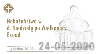 Nabożeństwo z kościoła ewangelicko-augsburskiego Świętej Trójcy w Warszawie 24.05.2020