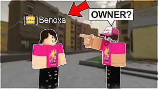 Copying Peoples Outfits as The OWNER in Roblox Da Hood