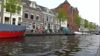 Sailing the canals of Leiden on Queen Beatrix's birthday celebrations in 4 parts.  Part 4