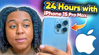 iPhone 15 Pro Max - 24 Hrs Later… [Unboxing, First Impressions, Set-Up] #apple #fyp #iphone #shorts