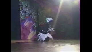 The Daredevil B-Boy Hafid On Stage At The Battle Time Organized By My Mother (1998)