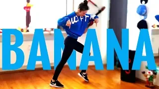 "BANANA" - Rugged | @DucAhnTran Choreography | AnaMaria Dance