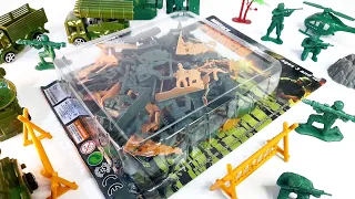 Juguetes militares: Set de soldados de plástico | Unboxing y review