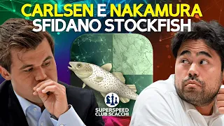 Carlsen e Nakamura Sfidano Stockfish il Dio degli Scacchi