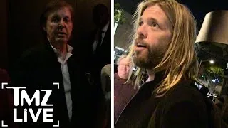 Foo Fighters Drummer Says Doorman Didn't Recognize Paul McCartney | TMZ Live